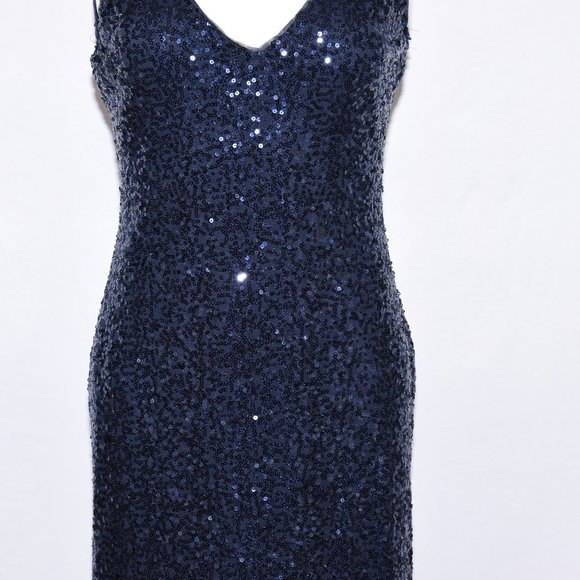 *NEW* Lauren Ralph Lauren Sequins Formal Dress - Picture 4 of 8